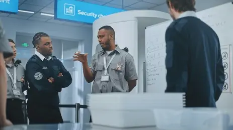 XpressGuards team briefing and building a site security plan